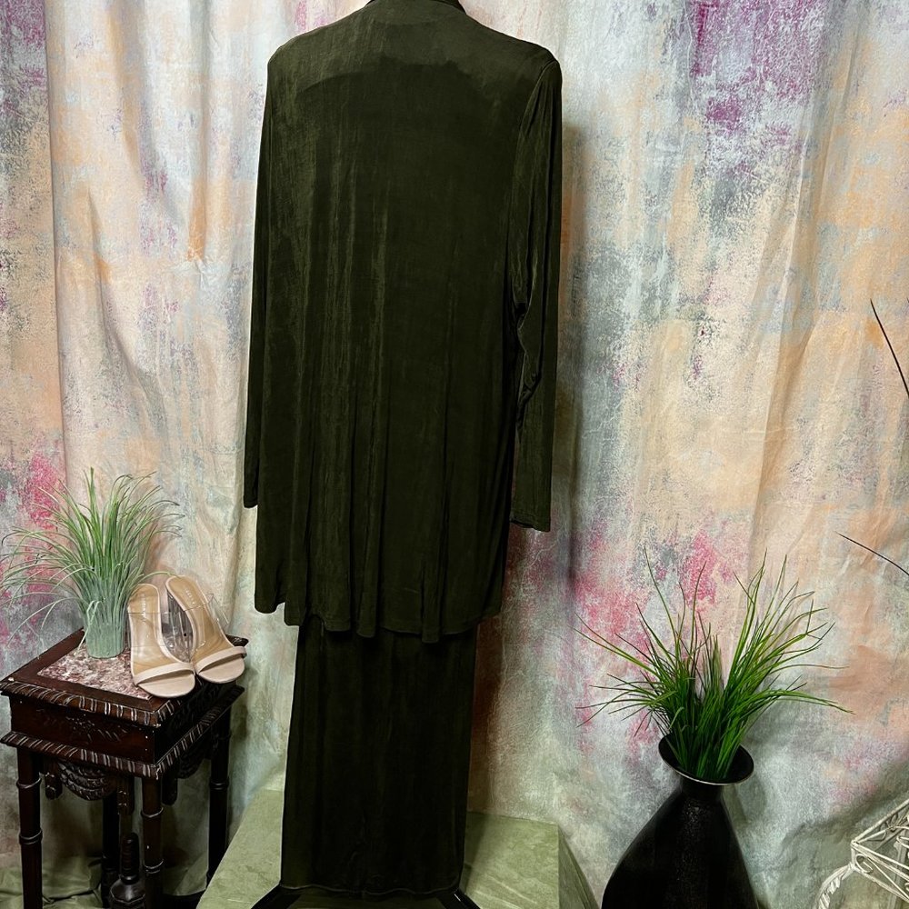 VTG 📌Koker 90s Matching Tube Skirt, Jacket and Top - Picture 2 of 14